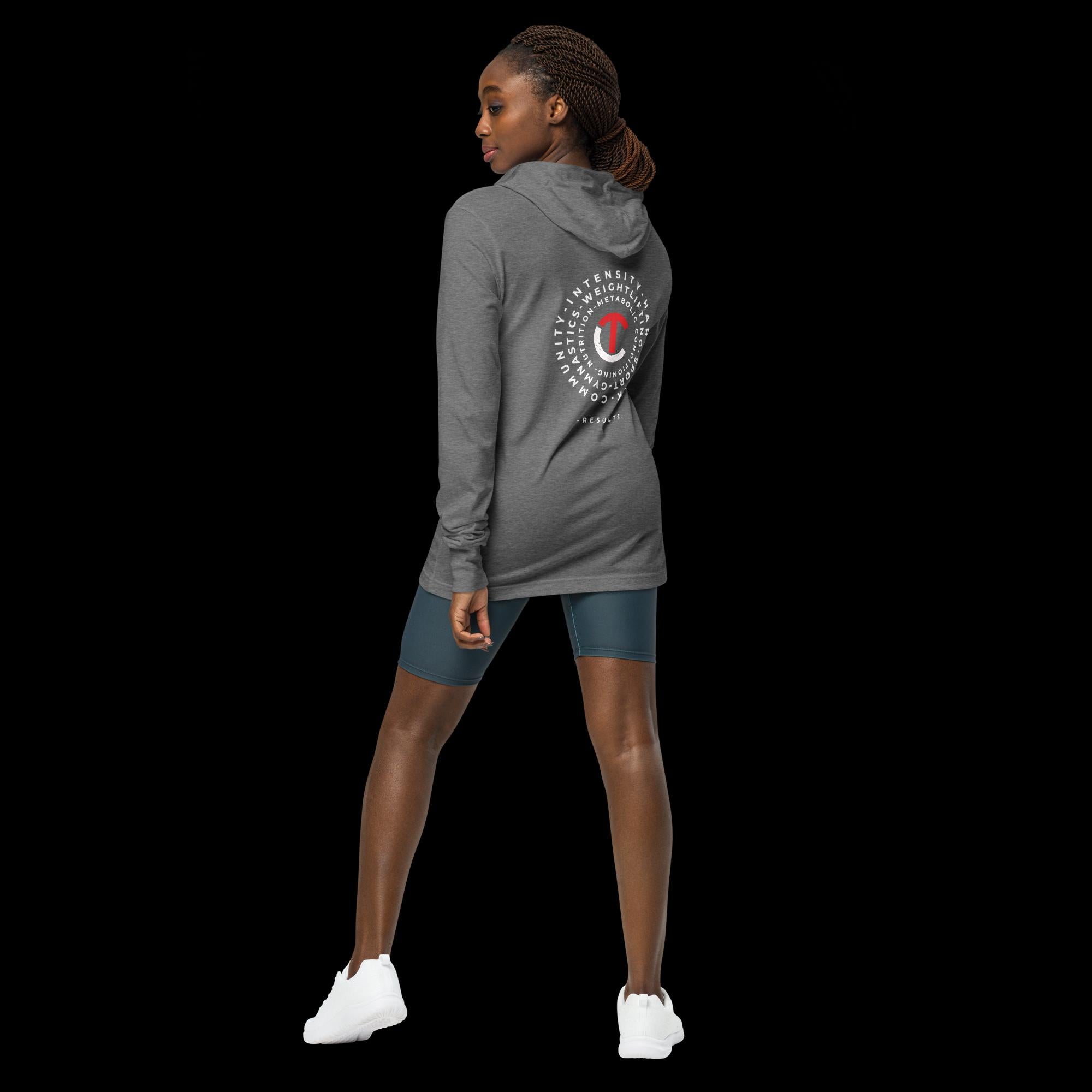 Hooded Long-Sleeve Tee – CrossFit Torsion Store