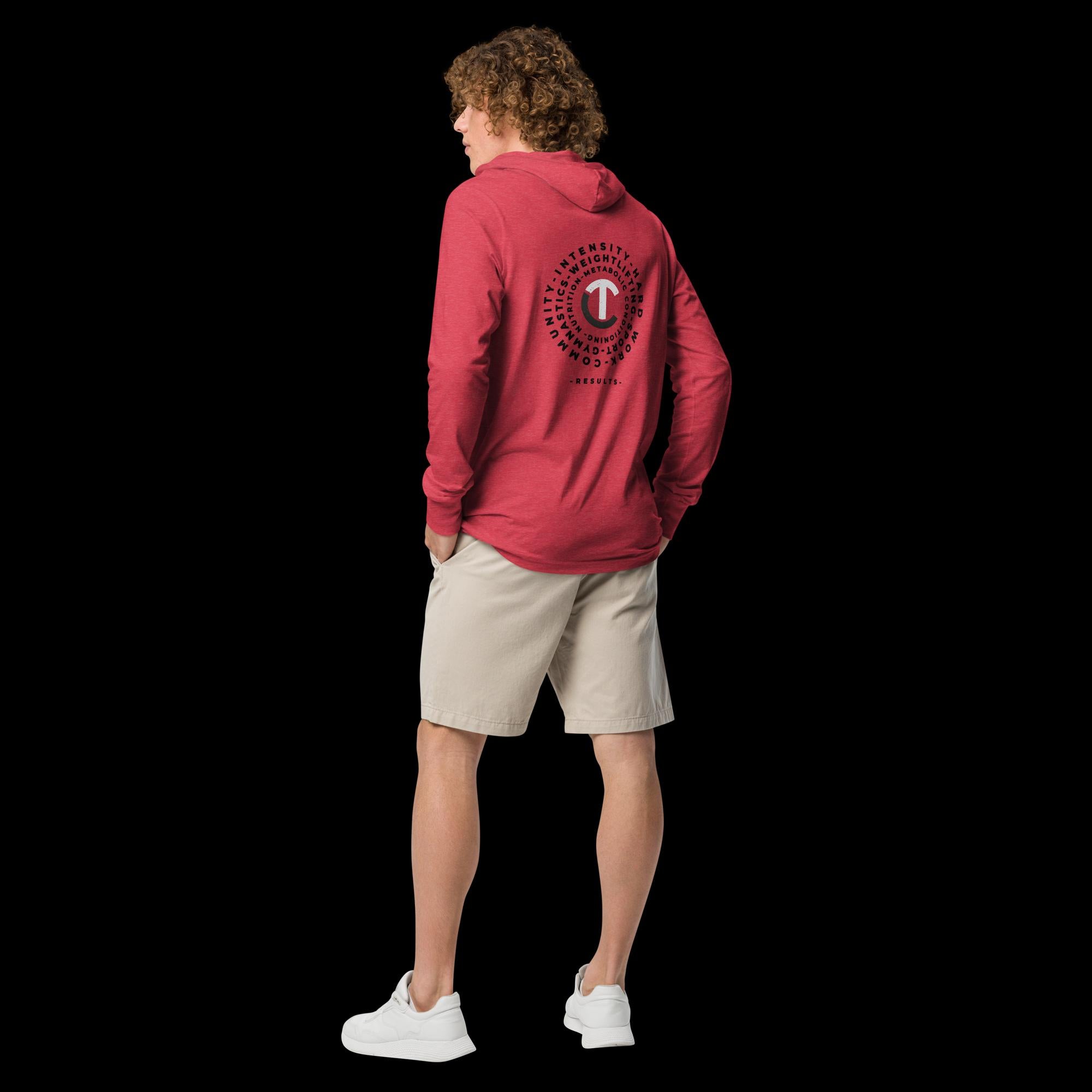 Hooded Long-Sleeve Tee – CrossFit Torsion Store